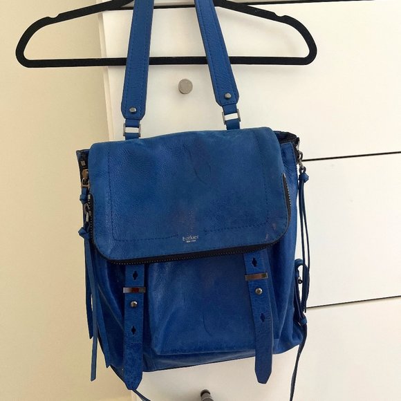 Cobalt Blue Boktier Crossbody Satchel - Picture 1 of 14